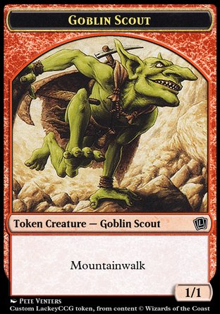 Goblin Scout (R 1/1 Mountainwalk)