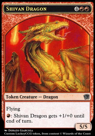 Shivan Dragon (R 5/5 Flying)