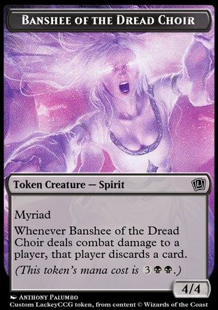 Banshee of the Dread Choir (B 4/4 Myriad)