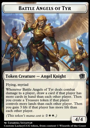 Battle Angels of Tyr (W 4/4 Flying, Myriad)