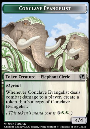 Conclave Evangelist (GW 4/4 Myriad)