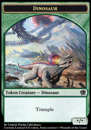 Dinosaur (G */* Trample)