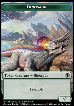 Dinosaur (G */* Trample)