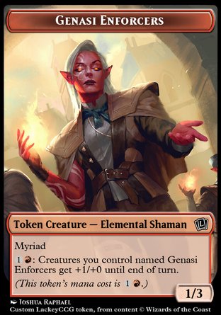 Genasi Enforcers (R 1/3 Myriad)