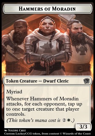 Hammers of Moradin (W 3/3 Myriad)