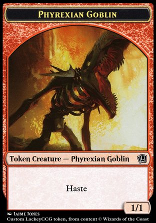 Phyrexian Goblin (R 1/1 Haste)