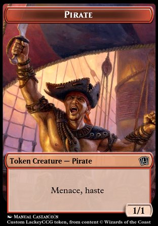 Pirate (R 1/1 Menace, Haste)