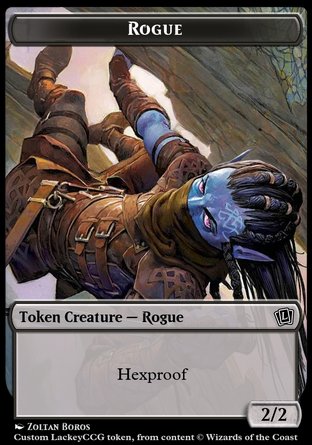 Rogue (B 2/2 Hexproof)