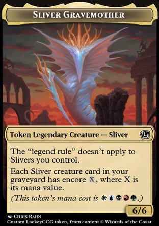 Sliver Gravemother (WUBRG 6/6)