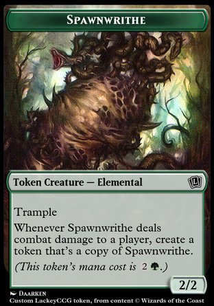 Spawnwrithe (G 2/2 Trample)