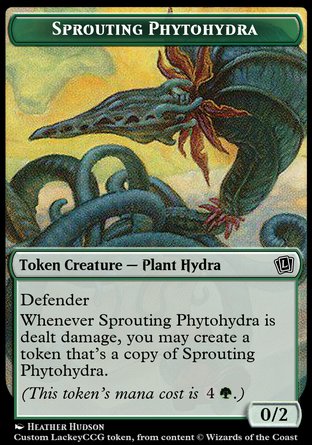 Sprouting Phytohydra (G 0/2 Defender)